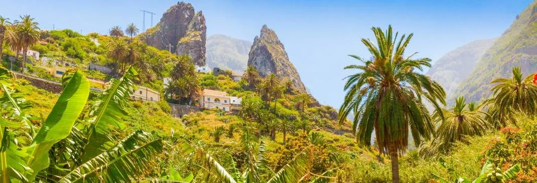 Die wunderschöne Natur von la Gomera.